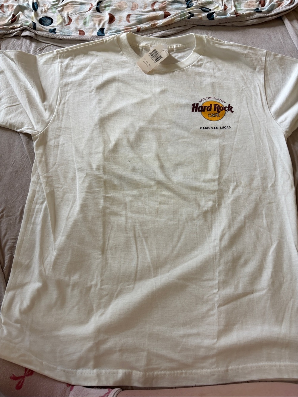 B64 Hard Rock Cafe White T-Shirt Vintage  nwt